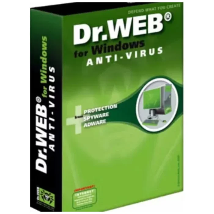 Dr. Web Security Antivirus- 2 Devices for 1 Year