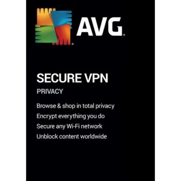 AVG Secure VPN 10 Device 1 Year