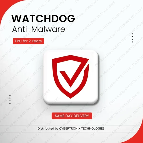 Антивирусная программа Watchdog | 1 ПК на 2 года | Цифровая лицензия | Доставка в тот же день
