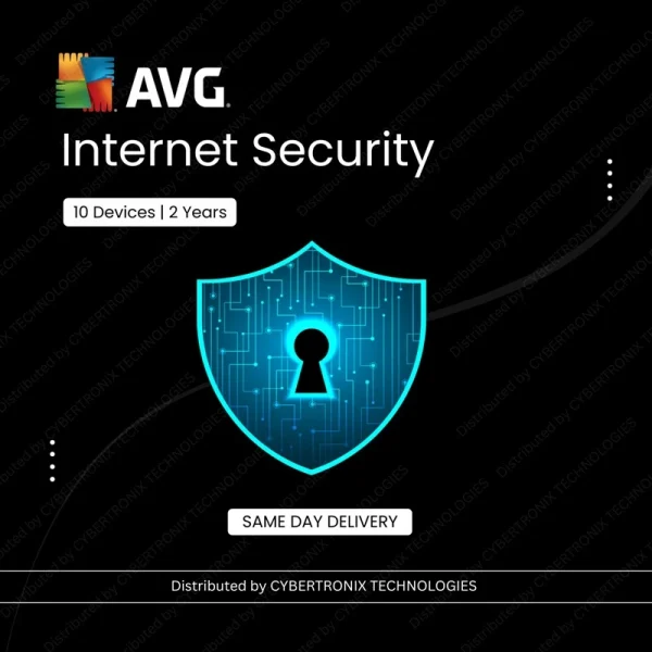 AVG Internet Security | 10 أجهزة لمدة سنتين | ترخيص رقمي | توصيل في نفس اليوم