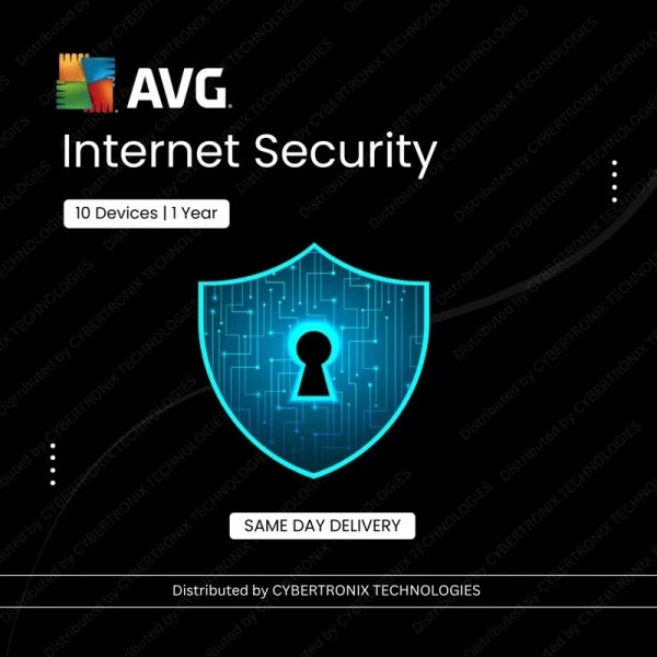 AVG Internet Security | 10 устройств на 1 год | Цифровая лицензия | Доставка в тот же день