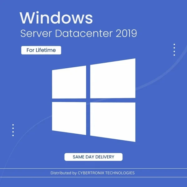 Windows Server Datacenter 2019 for Lifetime | Digital License | SAME DAY DELIVERY