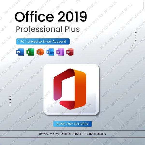 Microsoft Office 2019 Professional Plus (1 ПК) | Привязан к учетной записи электронной почты | Windows | Цифровая лицензия | Доставка в тот же день