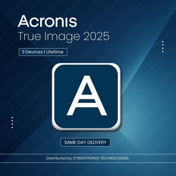 Acronis True Image 2025 | Срок службы устройства 3 года | Цифровая лицензия | ДОСТАВКА В ТОТ ЖЕ ДЕНЬ