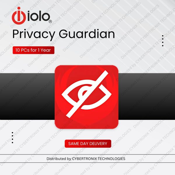 حماية خصوصية Iolo | 10 أجهزة لمدة عام واحد | ترخيص رقمي | توصيل في نفس اليوم