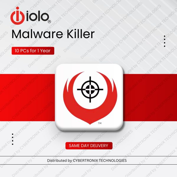 برنامج Iolo Malware Killer | ١٠ أجهزة لمدة عام | ترخيص رقمي | توصيل في نفس اليوم