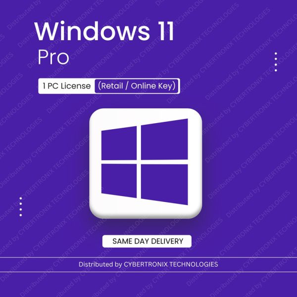 Microsoft Windows 11 Pro | Лицензия на 1 ПК (розничный/онлайн-ключ) | Цифровая лицензия | Доставка в тот же день