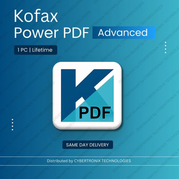 Kofax Power PDF Advanced 5.0 | Бессрочная лицензия на 1 ПК | Цифровая лицензия / Доставка в тот же день