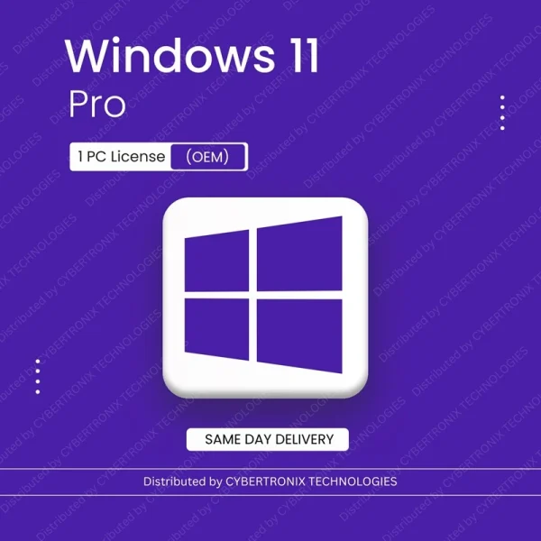 Microsoft Windows 11 Pro | Лицензия на 1 ПК (OEM) | Цифровая лицензия | Доставка в тот же день