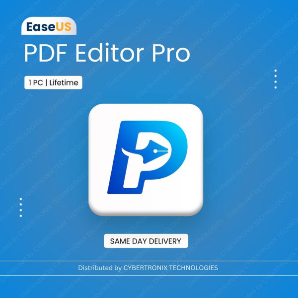 برنامج EaseUS PDF Editor Pro | ترخيص دائم لجهاز كمبيوتر واحد | ترخيص رقمي | توصيل في نفس اليوم