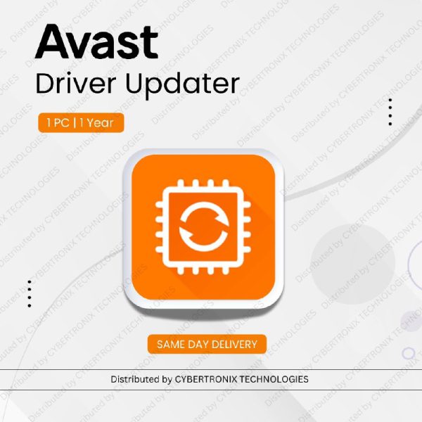 Avast Driver Updater | 1 PC for 1 Year | Digital License | Same Day Delivery