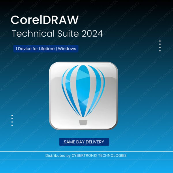 CorelDRAW Technical Suite 2024 | 1 Device for Lifetime | Windows | Digital License | Same Day Delivery