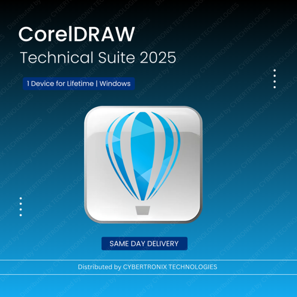 CorelDRAW Technical Suite 2025 | 1 Device for Lifetime | Windows | Digital License | Same Day Delivery