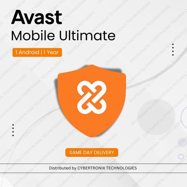 Avast Mobile Ultimate | 1 Android Device for 1 Year | Digital License | Same Day Delivery