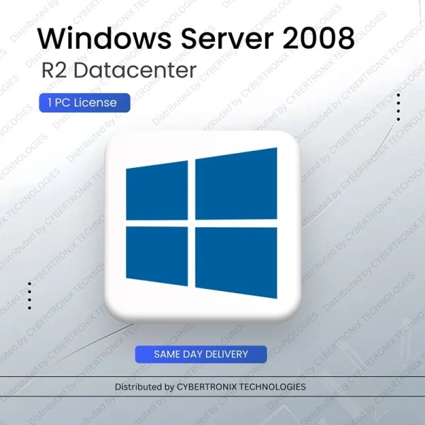 مايكروسوفت ويندوز سيرفر 2008 R2 داتا سنتر | ترخيص لجهاز كمبيوتر واحد | ترخيص رقمي | توصيل في نفس اليوم