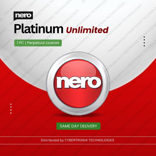 Nero Platinum Unlimited | Бессрочная лицензия на 1 ПК | Цифровая лицензия | Доставка в тот же день