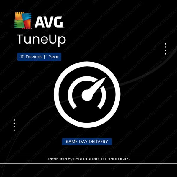 AVG TuneUp | 10 Devices for 1 Year | Digital License | Same Day Delivery