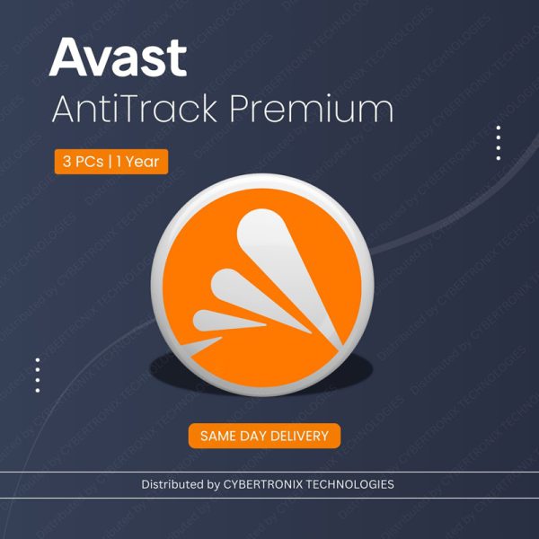 Avast AntiTrack Premium | 3 ПК на 1 год | Цифровая лицензия | Доставка в тот же день