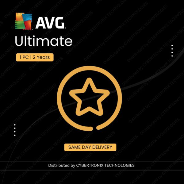 AVG Ultimate | جهاز كمبيوتر واحد لمدة سنتين | ترخيص رقمي | توصيل في نفس اليوم