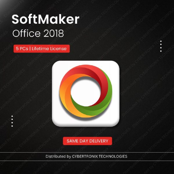 SoftMaker Office 2018 | 5 PCs Perpetual License | Windows | Digital License | SAME DAY DELIVERY