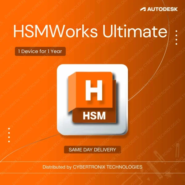 Autodesk HSMWorks Ultimate | 1 Device for 1 Year | Digital License | SAME DAY DELIVERY