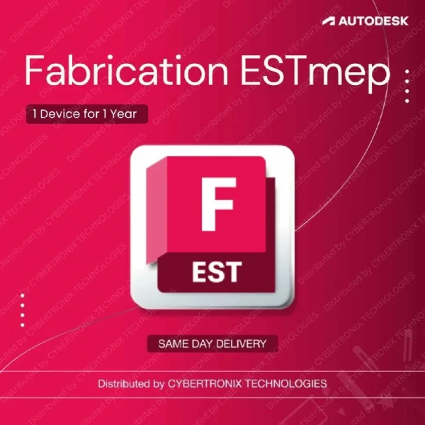 أوتوديسك فابريكيشن ESTmep | جهاز واحد لمدة عام واحد | ترخيص رقمي | توصيل في نفس اليوم
