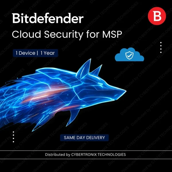Bitdefender Cloud Security for MSP | جهاز واحد لمدة عام | ترخيص رقمي | توصيل في نفس اليوم