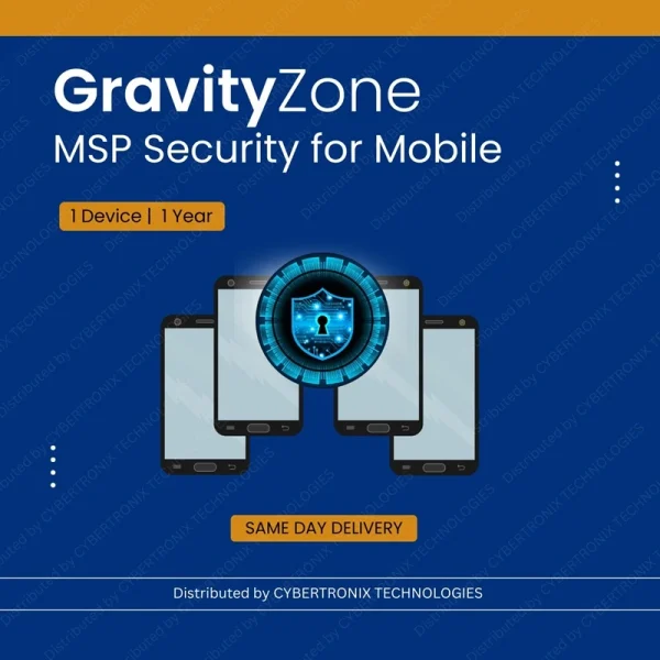 GravityZone MSP Security для мобильных устройств | 1 устройство на 1 год | Цифровая лицензия | Доставка в тот же день