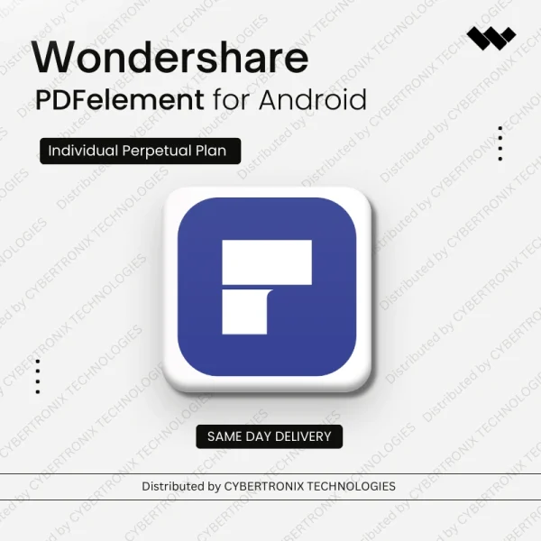 Wondershare PDFelement for Android Individual | Perpetual License | Digital License | Same Day Delivery