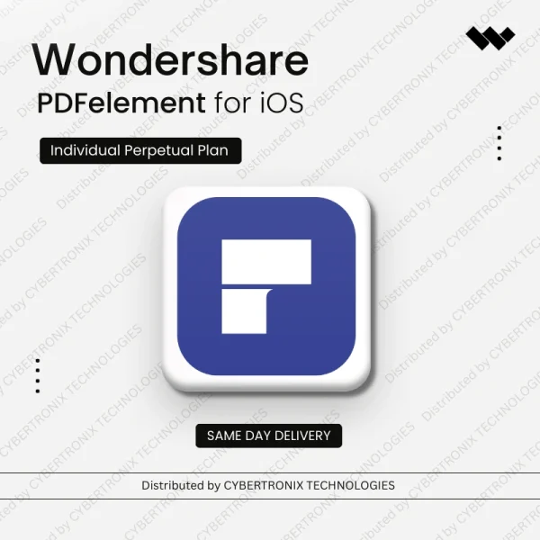 Wondershare PDFelement для iOS | Индивидуальная лицензия | Бессрочная лицензия | Цифровая лицензия | Доставка в тот же день
