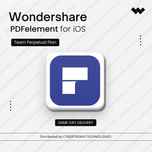 Wondershare PDFelement for iOS Team| Perpetual Plan | Digital License | Same Day Delivery