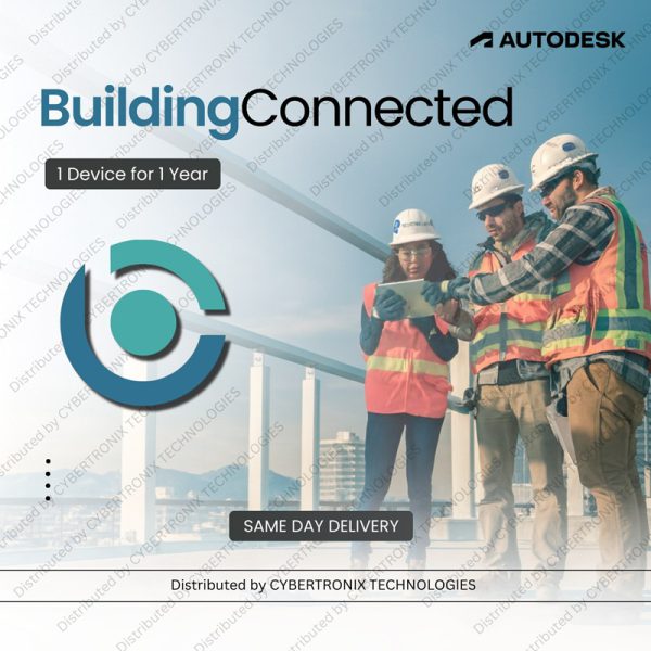 Autodesk BuildingConnected | 1 Device for 1 Year | Digital License | SAME DAY DELIVERY