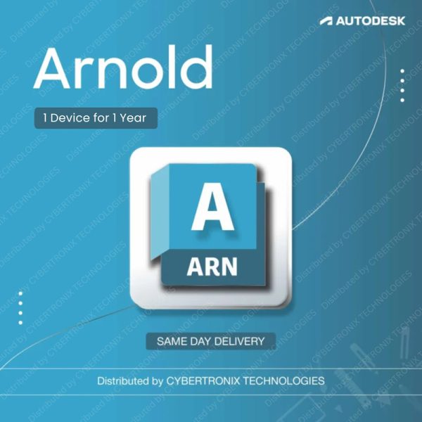 Autodesk Arnold | 1 Device for 1 Year | Digital License | SAME DAY DELIVERY