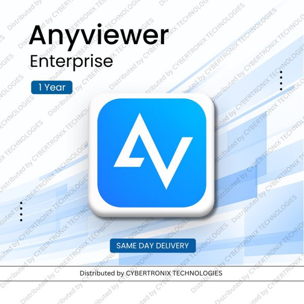 رخصة Anyviewer Enterprise1 لـ 30 مستخدمًا، و100 جهاز تسجيل دخول، و300 جهاز مُدار، لمدة عام واحد | رخصة رقمية | توصيل في نفس اليوم