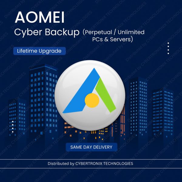 AOMEI Cyber Backup (бессрочная/неограниченное количество ПК и серверов) | Пожизненное обновление | Цифровая лицензия | Доставка в тот же день