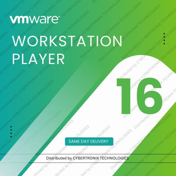 برنامج VMware Workstation Player 16 | رخصة رقمية | توصيل في نفس اليوم