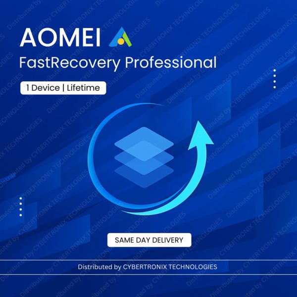برنامج AOMEI FastRecovery Professional | ترخيص رقمي مدى الحياة لجهاز واحد | توصيل في نفس اليوم