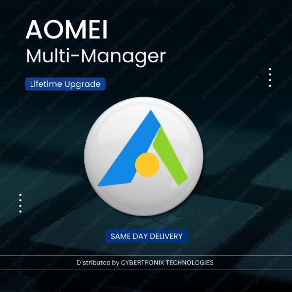 AOMEI Multi-Manager | Пожизненное обновление | Цифровая лицензия | Доставка в тот же день