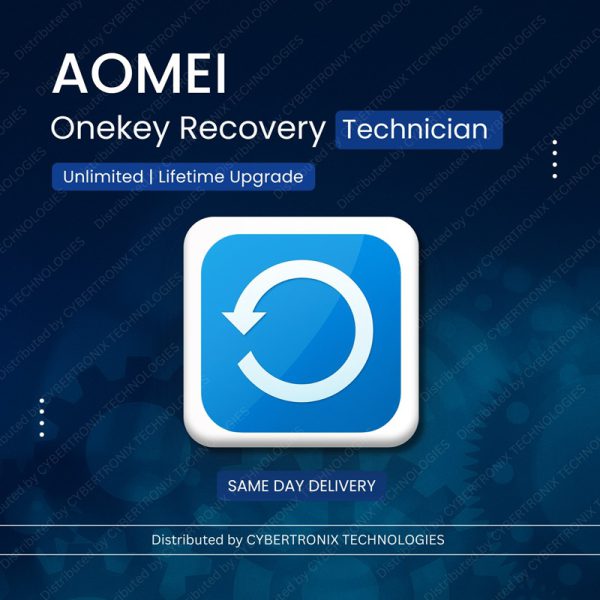 فني استعادة بيانات AOMEI Onekey | ترقية مدى الحياة | رخصة رقمية | توصيل في نفس اليوم