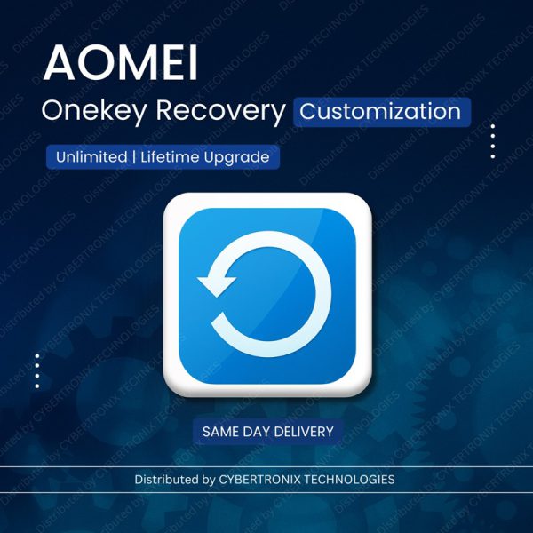 AOMEI Onekey Recovery Customization | Lifetime Upgrade | Digital License | SAME DAY DELIVERY