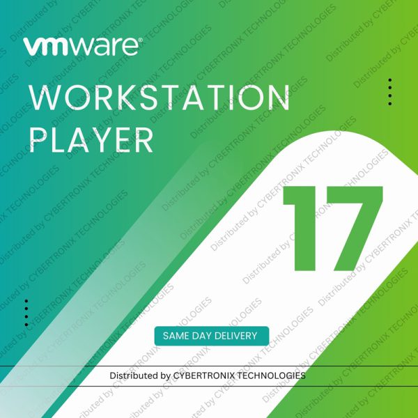 VMware Workstation Player 17 | Digital License | SAME DAY DELIVERY