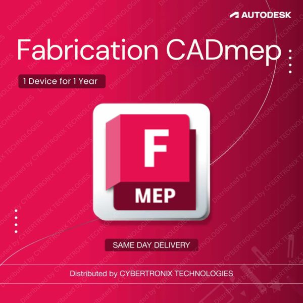 Autodesk Fabrication CADmep | 1 Device for 1 Year | Digital License | SAME DAY DELIVERY