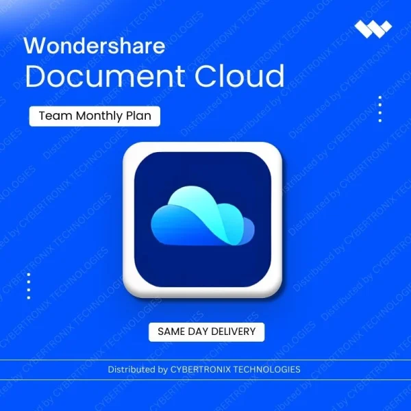 Wondershare Document Cloud Team | 1 Month | Digital License | Same Day Delivery