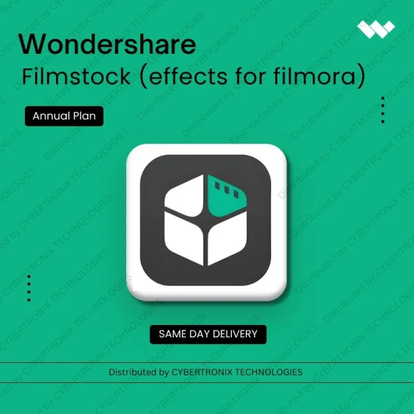 Wondershare Filmstock Annual Plan (effects for Filmora) | Digital License | Same Day Delivery