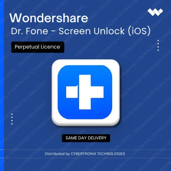 Dr.Fone - Screen Unlock (iOS) Perpetual License | Digital License | Same Day Delivery