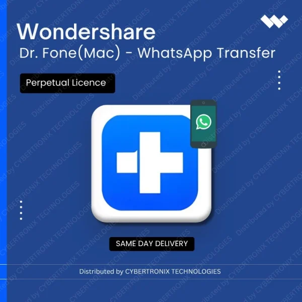 Dr.Fone (Mac) - WhatsApp Transfer Perpetual License | Digital License | Same Day Delivery