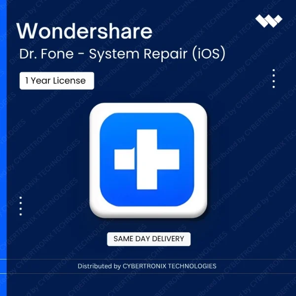 Dr.Fone (Mac) - System Repair (iOS) 1 Year License | Digital License | Same Day Delivery