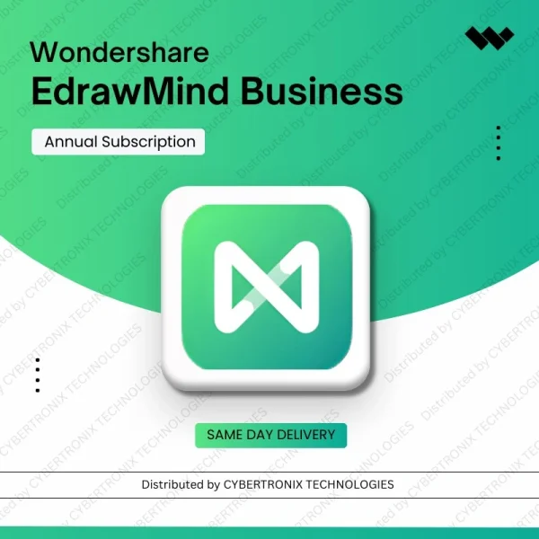 Wondershare EdrawMind Business License Annual Subscription| Digital License | Same Day Delivery