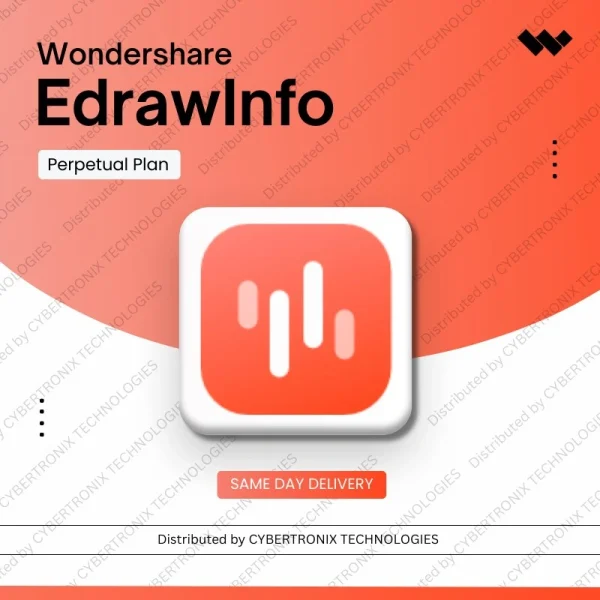 Wondershare EdrawInfo Perpetual Plan | Digital License | Same Day Delivery
