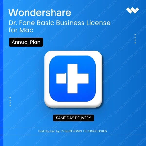 Dr.Fone Basic Individual License for Mac Annual Plan | Digital License | Same Day Delivery